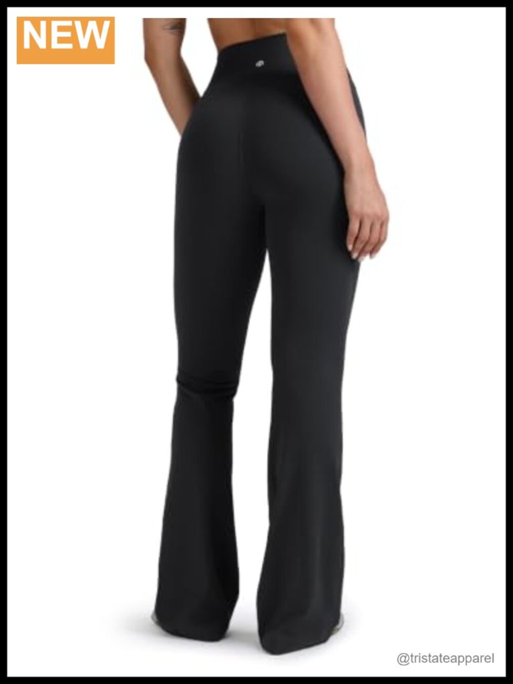 High Waisted Flared Leggings Tummy Control Yoga Pants
